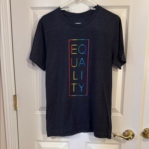 Equality Graphic Tee - Charcoal